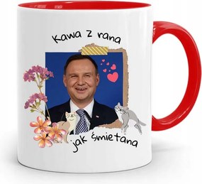 Piros Bögre Elnök András Duda Kávé Reggel