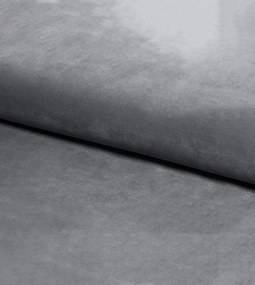 Calabria Velvet bársony ágykeret Szürke 160cm