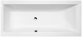 Polysan Cleo slip téglalap alakú fürdőkád 170x70 cm fehér 74611S