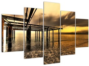 Kép - Építészet a parton (150x105 cm)