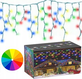 JĂ©gcsap Flash Led karĂĄcsonyfa fĂ©nyfĂŒzĂ©r 200 többszĂnƱ 8m fĂ©nyfĂŒggöny RS-210M