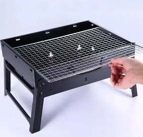 Zaparkorun Hordozható összecsukható faszenes grill - Grillbox