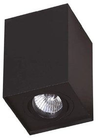 Maxlight BASIC SQUARE mennyezeti lámpa, fekete, GU10 foglalattal, 1x50W, MAXLIGHT-C0071