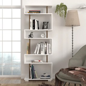 Blok White Walnut könyvtár