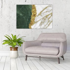 Kép - Zöld márvány N⁰1 (90x60 cm)