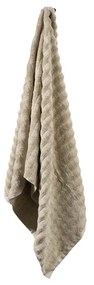 Krémszínű pamut fürdőlepedő 70x140 cm Inu – Zone