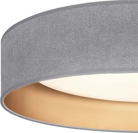 BRILAGI - LED mennyezeti lámpatest VELVET VARI LED/24W/230V CCT átm. 45 cm szürke/arany
