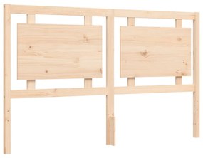 tömör fa ágykeret fejtámlával King Size
