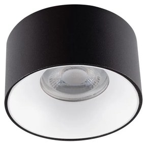 Kanlux 27577 - Beépíthető lámpa MINI RITI 1xGU10/25W/230V fekete/fehér