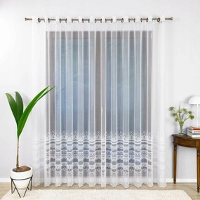 Risen Függöny Átvezető Mintás Alul 200x220