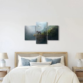 Kép - Az elefánt a Taj Mahal tetején (90x60 cm)
