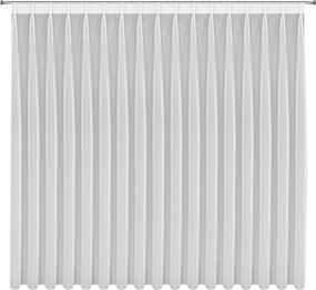 Krémszínű függöny Violet 250X260 Flex 1:2 sima fátyolból Eurofirany