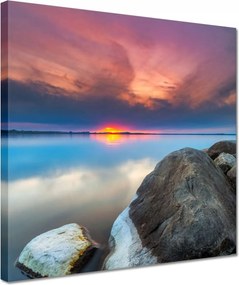 Festmények 30x30 Kilátás Tájkép