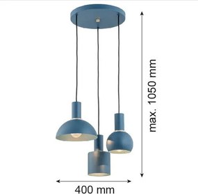 Argon SINES 1471 Függőlámpa 3x15W/E27 IP20