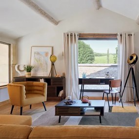 Atmosphera - Állólámpa LAHTI 1xE27/25W/230V paulownia