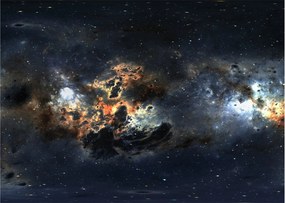 Üveg kép - Az Univerzum a Nebulával (70x50 cm)