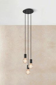 MARKSLÖJD 108733 CIELO Többágú Függesztett Lámpa Fekete E27 IP20