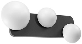 Redo 01-4330 - LED fali lámpa LUMIEN 3xLED/18W/230V 2700/3000K fekete