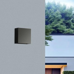 Brilagi - LED kültéri fali lámpatest DOUBLERAY LED/4W/230V fekete IP65