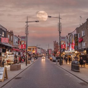 Poszter 60x60cm Camden főutca, Assaf Frank