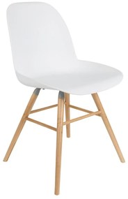 Fehér étkezőszék szett 2 db-os Albert – Zuiver