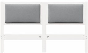 Fejtámla Egyéb Fehér 150 cm Tömör fenyőfa