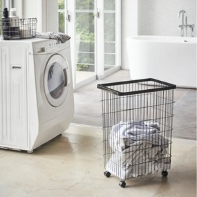 Fekete fém szennyeskosár 55 l Tower – YAMAZAKI