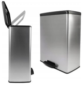 Pedálos műanyag szemetes 65 l Rectangular - Curver