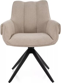 Gio forgatható étkezőszék világosbézs