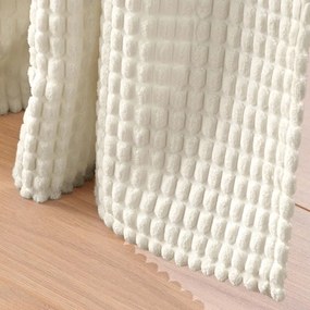 Bézs bársony függöny 140x260 cm Swing – douceur d'intérieur