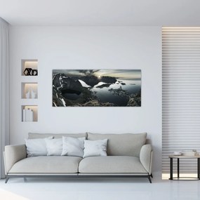 Kép - Norvég hegyek (120x50 cm)
