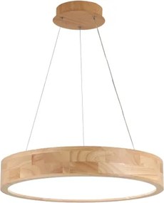 Brilagi - LED kábeles függeszték FALCON WOOD LED/30W/230V 3000/4000/6000K 45 cm fa