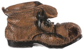 Cipő virágtartó, 21 x 11 x 11 cm, polirezin