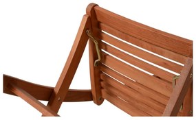 Natúr színű tömörfa kerti szék szett 2 db-os Savannah – Garden Pleasure