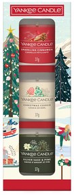 Yankee Candle Ajándék szett 3 üveg votív gyertya Christmas Classics 2025