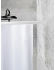 Fényes ezüstszínű zuhanyfüggöny rúd Era – Wenko