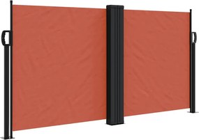 vidaXL terrakotta behúzható oldalsó napellenző 120 x 1000 cm