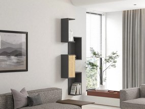 Polc Notipe 2 (antracit + tölgy) . 1096037