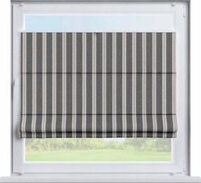 Kész pliszírozott roló római Szicília 100x170cm fekete