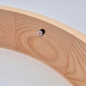 NATURAL mennyezeti lámpa 2xE27/60W/230V, 37 cm fenyő