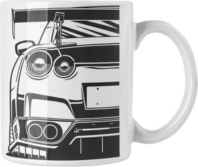 Nissan Skyline Gtr autós mintás bögre
