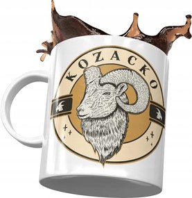 Bögre Vicces Kozák Ajándék Nyomtatott Fotóval