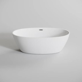 OVAL szabadon álló fürdőkád, fehér, 170x80x58 cm