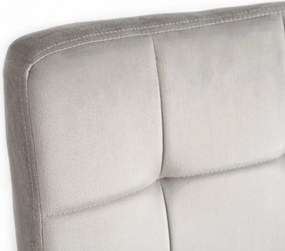 Forgószék ifjúsági szürke velúr. ASTRO