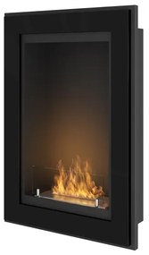 InFire - Beépített BIO kandalló 79x55 cm 3kW fekete