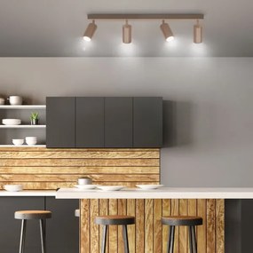 Brilagi - SELE spotlámpa 4xGU10/30W/230V bézs