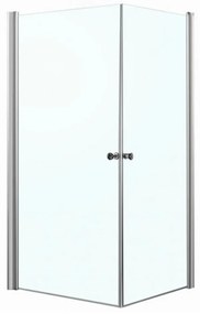 MADRID szögletes nyílóajtós zuhanykabin, 80x80x185 cm-es méretben