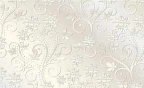 Fotótapéta Virágok Stilizált Finom Világos háttér 200x140 +ragasztó