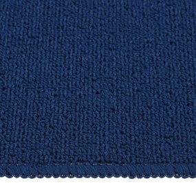 15 db sötétkék négyszögű csúszásmentes lépcsőszőnyeg 75 x 20 cm