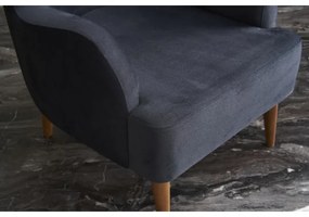 NEKO füles fotel antracit